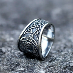 Men's 316L stainless steel rings viking Amulet Tree of life ring for teens fashion Jewelry for gift free shipping