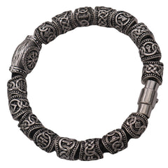 Viking Odin Compass Bead Accessory Bracelet