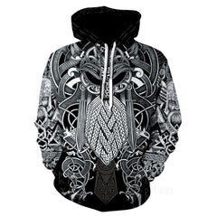 Viking God Printed Neutral Casual Sportswear