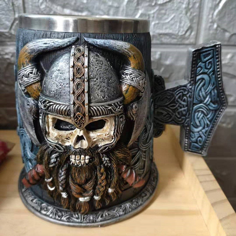 European and American Medieval Viking Beer Mug