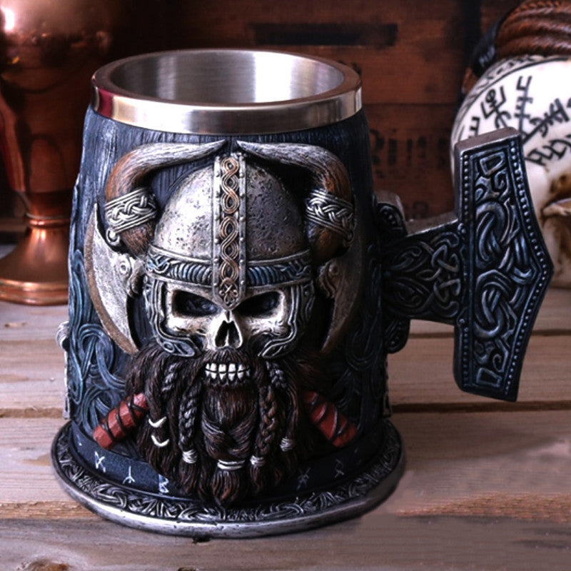 European and American Medieval Viking Beer Mug