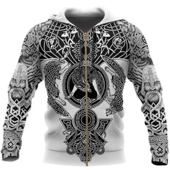 Viking Odin Best Viking Tattoo 3D Hoodies Men/women Hipster Streetwear Outfit