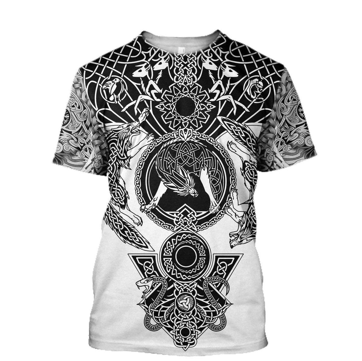 Viking Odin Best Viking Tattoo 3D Hoodies Men/women Hipster Streetwear Outfit