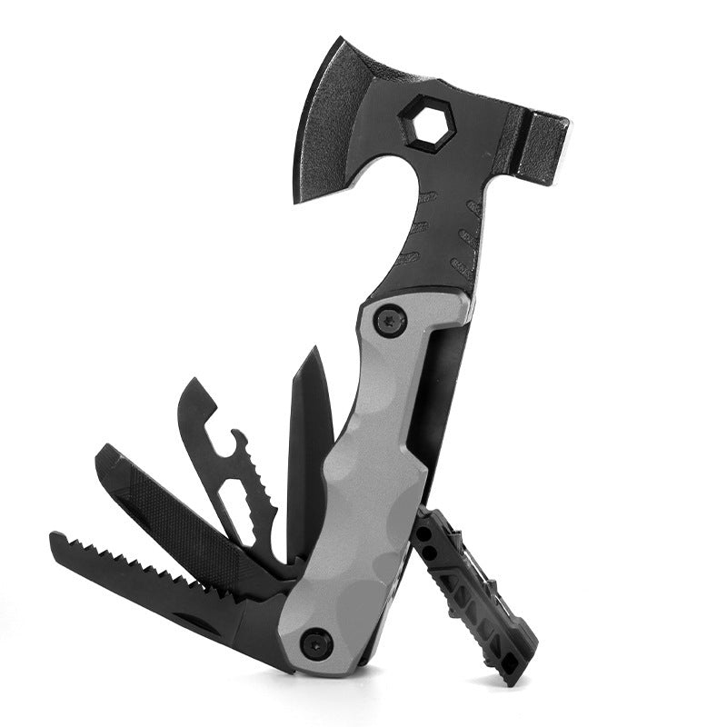 Outdoor Multifunctional Axe Camp Hammer Fire Lifesaving Axe