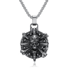 Vintage Gothic Viking Stainless Steel Necklace