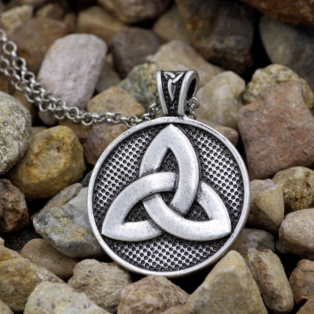 Viking Irish Celtic Pendant Necklace