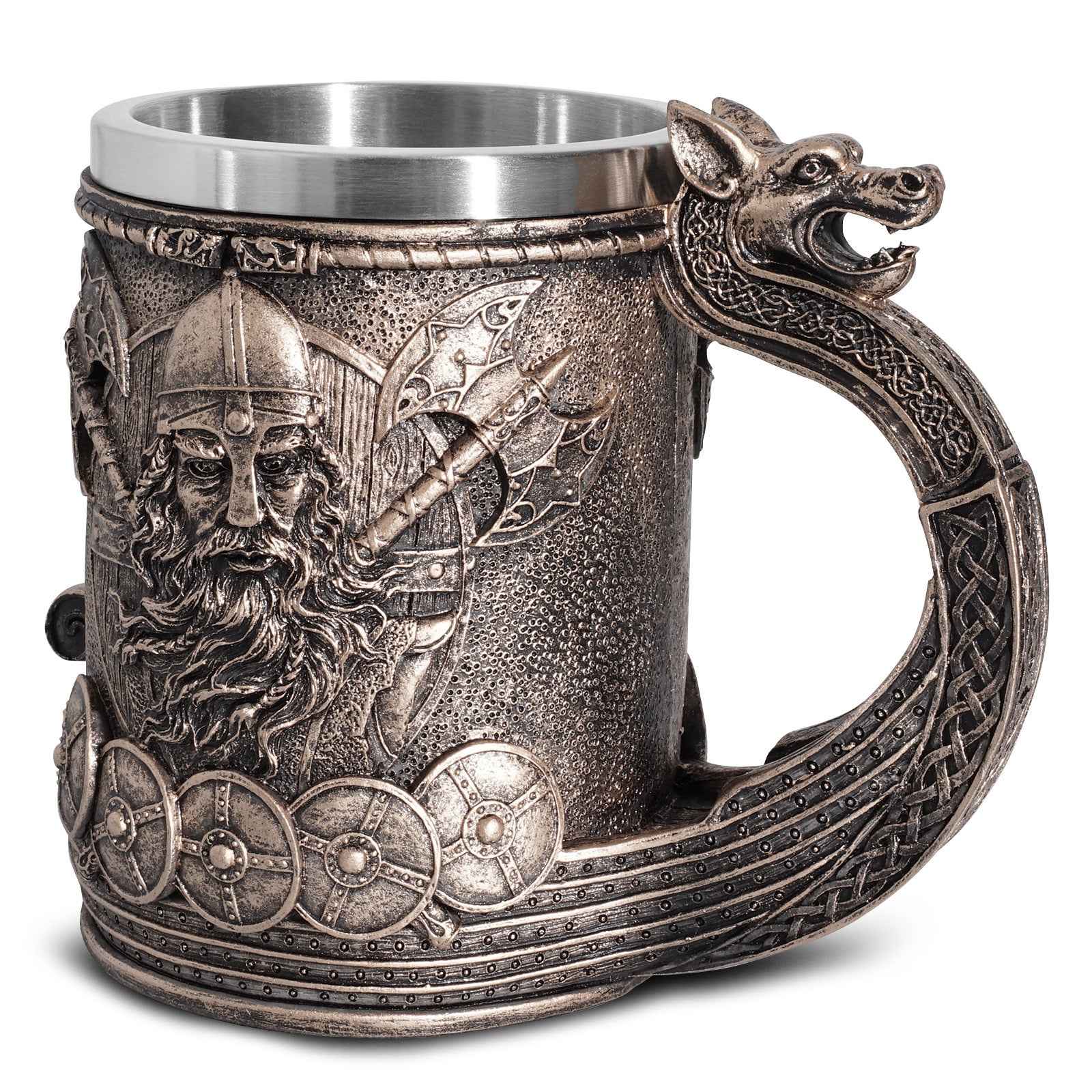 Creative Viking Pirate Beer Steins Resin Craft